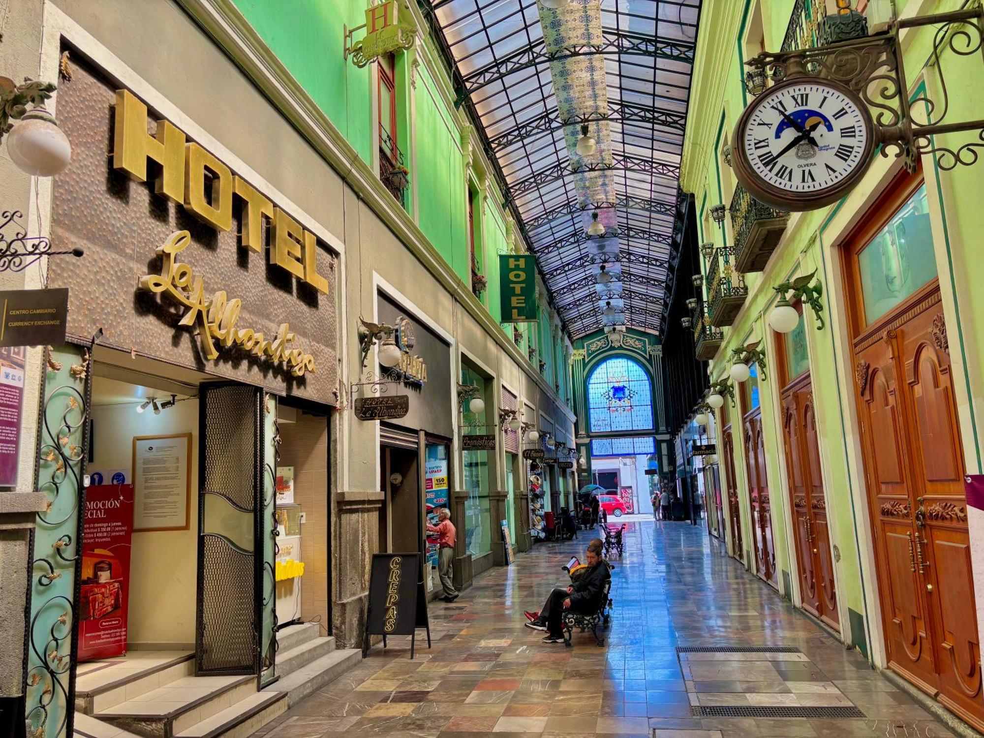 Hotel La Alhondiga Puebla Exterior photo